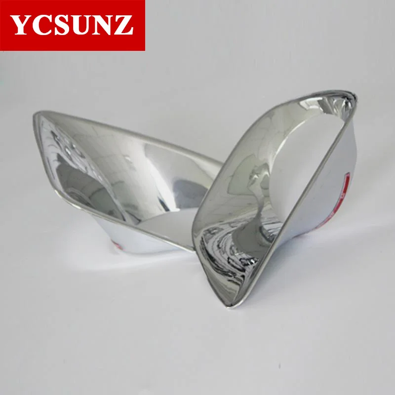 

car- Styling For Toyota Rav4 Accessories ABS Chrome Front Fog Lamps Covers For Toyota Rav4 2014 2015 New Accessories Ycsunz