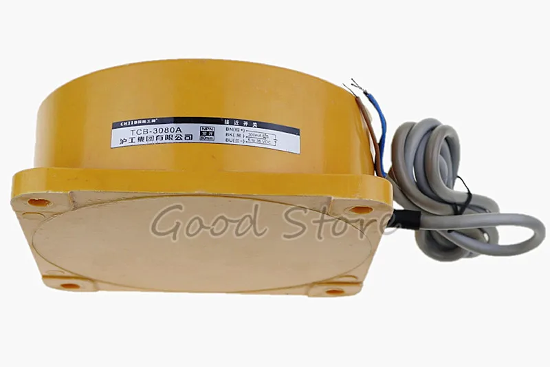 TCB-3080A DC6-36V 300mA NPN 3 провода НЕТ Индуктивный датчик приближения расстояние обнаружения 80 мм удаленный, близкий переключатель датчика