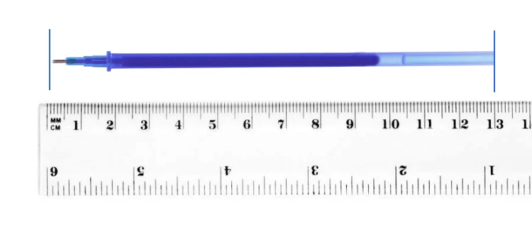20 шт./партия Творческий Магия стираемая гелевая ручка вместимость 0,5 мм цвет: черный, синий чернил с выцветшей краской иглы Стиль заправки для ручек написание канцелярские