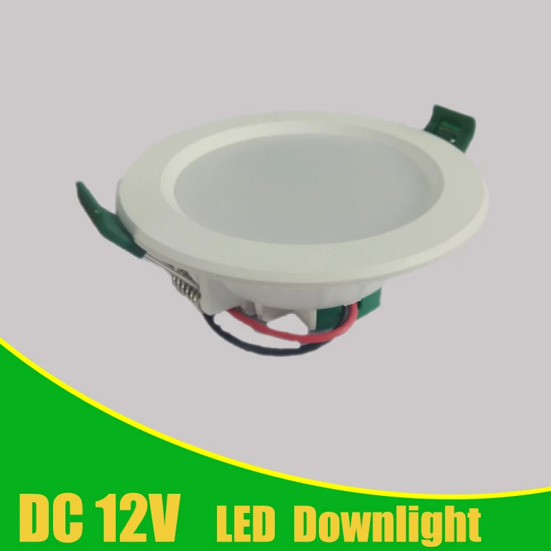 

DC 12V Led Downlight 18W 15W 12W 9W 5W Led Ceiling Recessed Grid Downlight Round Ceiling Light Panel Light Cold White 6500k