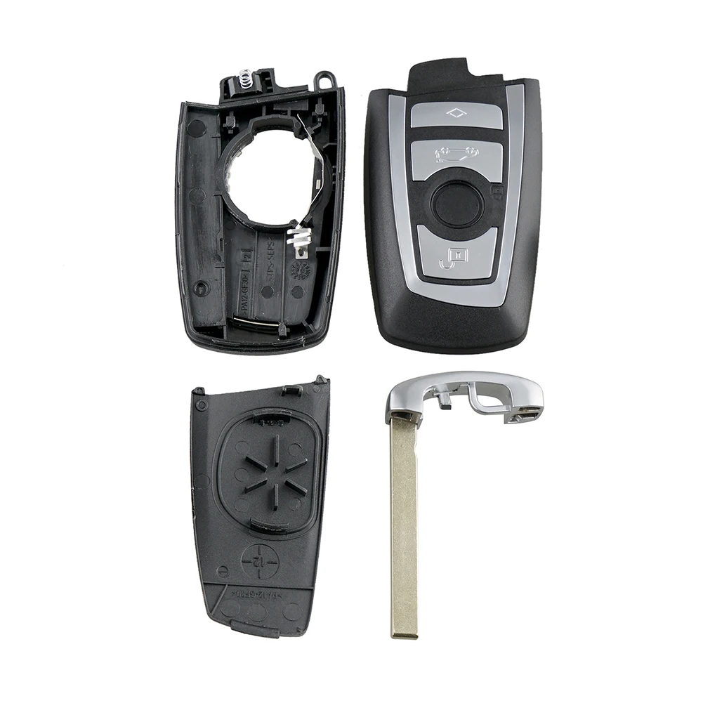 

For BMW 5 7 Series Key Case 4 Buttons Smart Remote Key Case Shell Auto Accessories