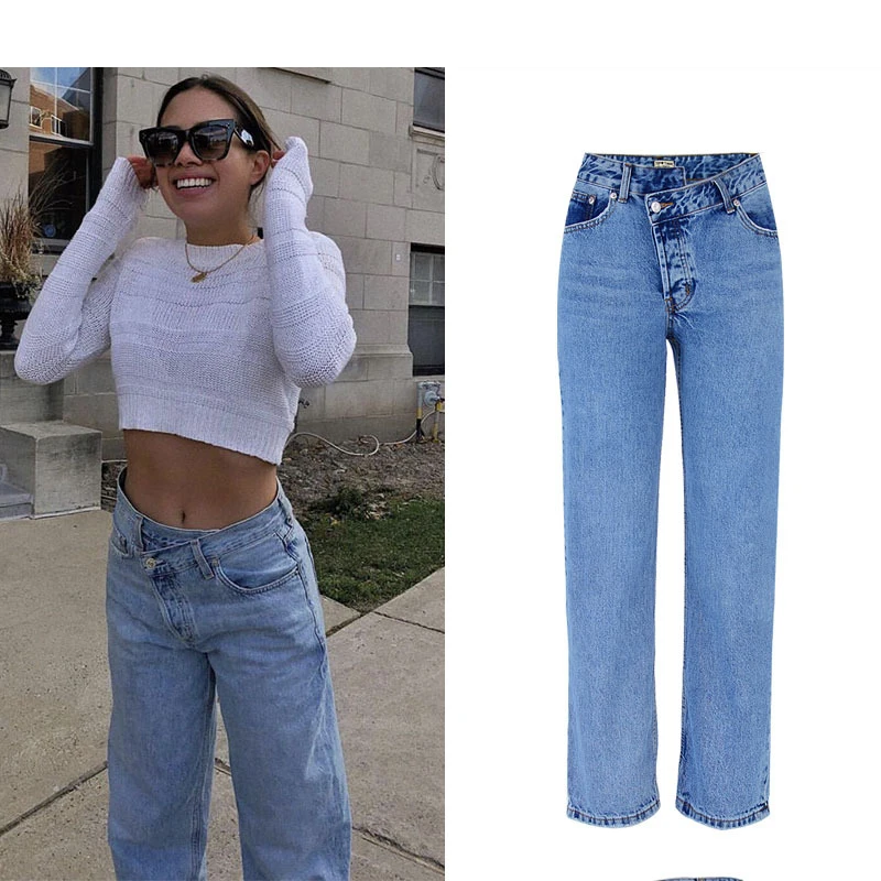 Winter Irregular High Waist Denim Female Flare Jeans For Women Plus Size Bell Bottom Fat Mom Jeans Wide Leg Skinny Jeans Woman Winter Irregular High Waist Denim Female Flare Jeans For Women Plus Size Bell Bottom Fat Mom Jeans Wide Leg Skinny Jeans Woman