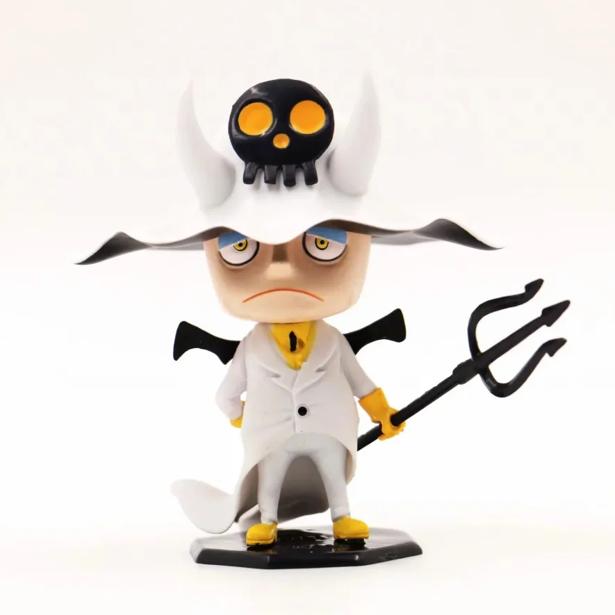 Anime 10CM ONE PIECE Hannyabal Statue Cute Warden PVC Action Figure Figura ETH0 | Игрушки и хобби