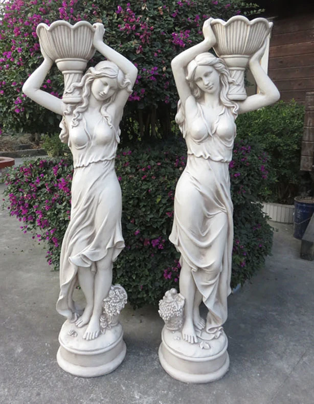 180 Cm Big Size Europaischen Charakter Skulptur Garten Wohnkultur