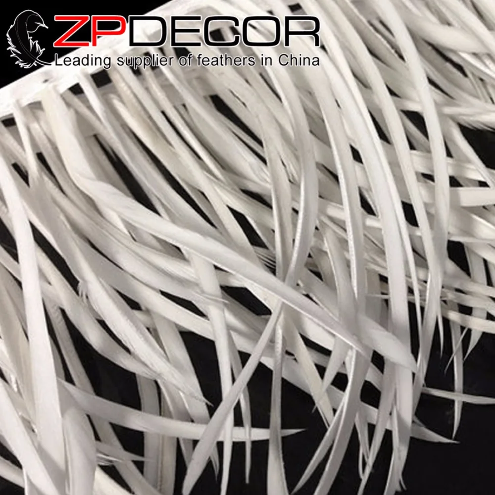 Ведущий поставщик zpdecoration 1 ярд/лот Высокое качество белый отбеленный цвет в