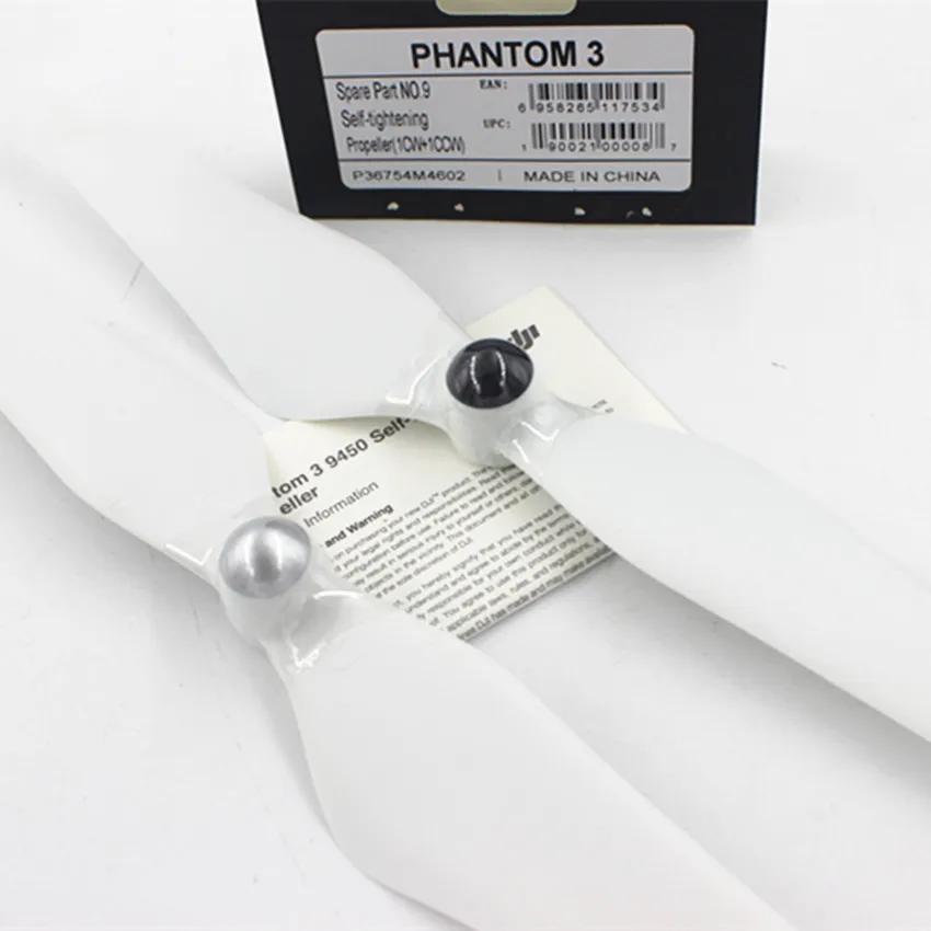 4 пары оригинальных 9450 лопастей самозатягивающиеся пропеллеры для DJI Phantom 3 профессиональный Расширенный стандарт SE RC Дрон