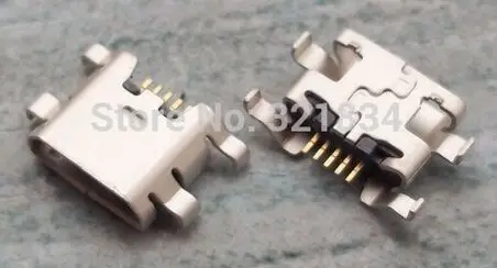 Коннектор Micro USB 1000 шт./лот для ZTE Blade L2|connector usb|connector 10connector micro usb |