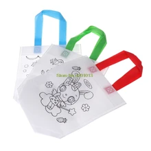 Детская сумка с рисунком граффити, защитная Сумочка для окружающей среды, игрушка с рисунком, Прямая поставка, поддержка