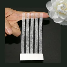 50pcs 12mm*100mm skin closure steri wound tape adhesive steristrips primer remy hair skin top thin front base weft closure wound closure manual