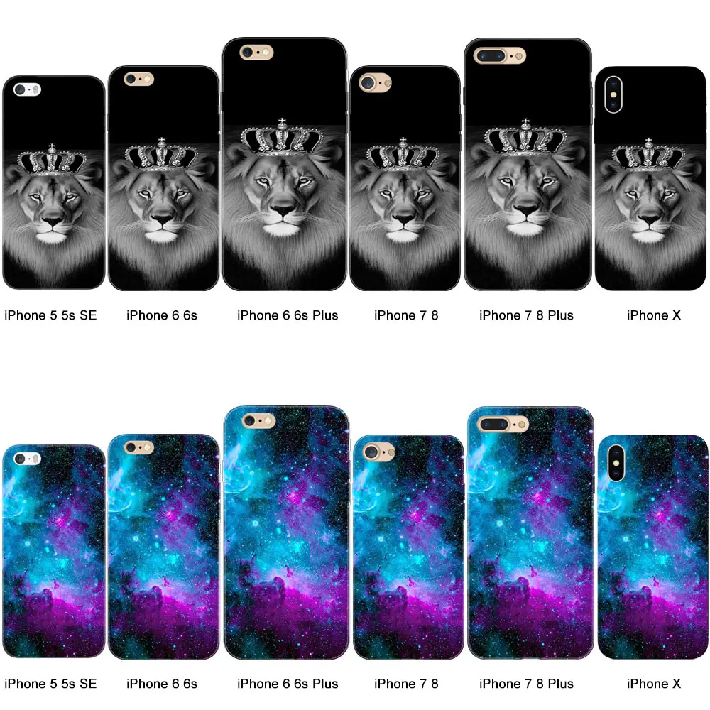New-CASEIER-Print-Animal-Patterned-Case-For-iPhone-6s-6-Plus-7-8-Plus-Soft-Silicone(5)