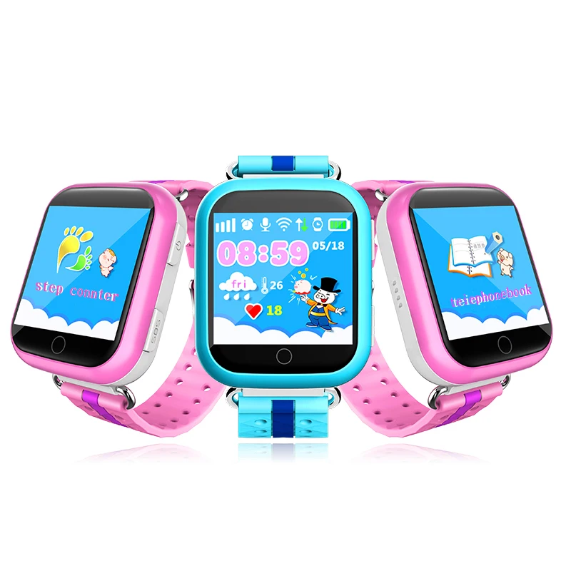 

1.54 high solution touch screen with pedometer sleep monitor kids gps tracker watch recorder