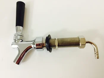 

homebrew kegging beer tap,Us style with long shank, kettle beer keg,copper chrome beer tap free shipping,highest quality