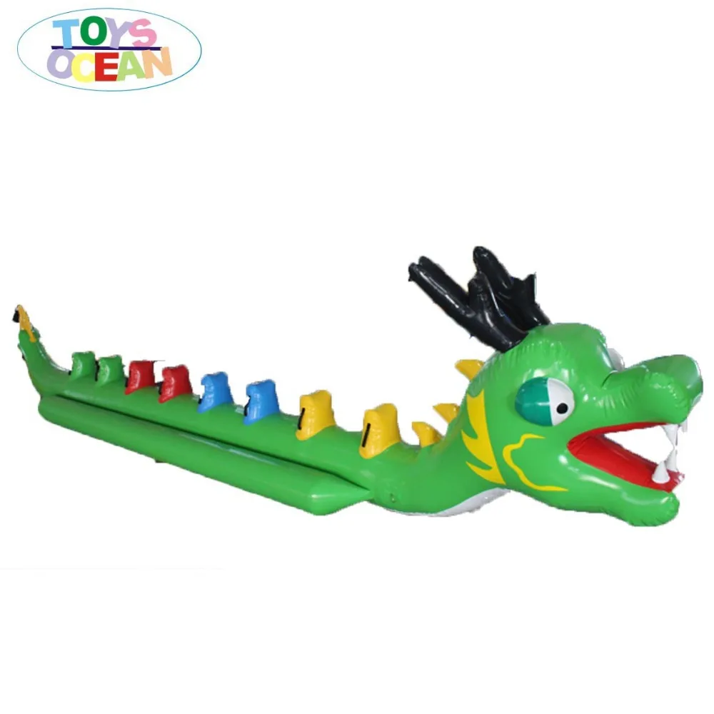 New Design Dragon Inflatable Game Boat/High Quality Most Popular Adults