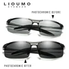 LIOUMO Retro Pilot Photochromic Polarized Sunglasses Men All-weather Anti-glare HD Driving Glasses oculos de sol feminino UV400 ► Photo 2/6