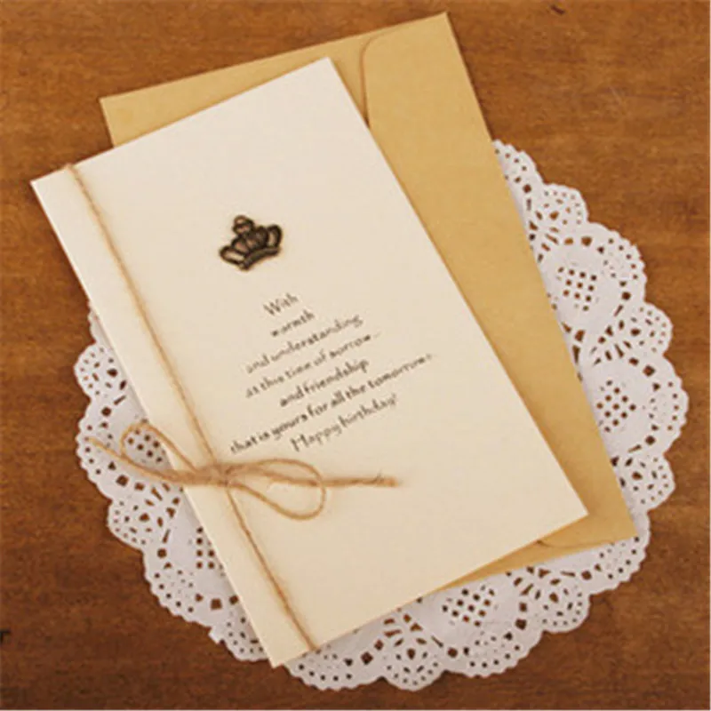 

10pcs/lot Merry Christmas Cards Retro Metal Folding Handmade Series Santa's Custom Greeting Cards Gifts Souvenirs Postcards