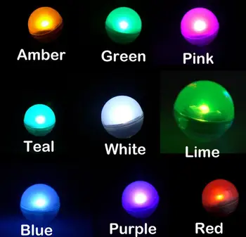 

500pcs/lot Free Shipping Fairy LED Pearls Wedding Decoration 2CM Mini Colorful Small Led Berries Waterproof Floating LED Lights