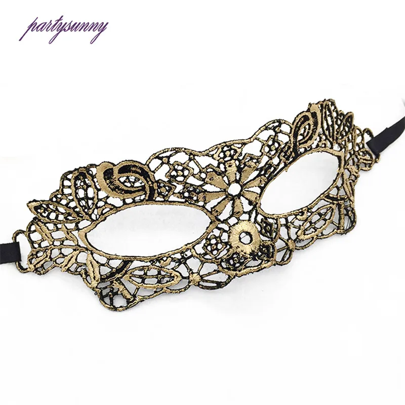 

PF Face Mask for Carnival Halloween Masquerade Masks For Fancy Dress Costume Party Cosplay Cutout Eye Mask Party Supplies LM003