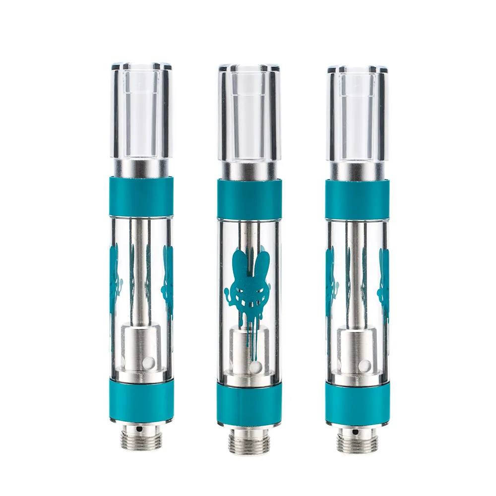 

50pcs/lot G5 Blue Rabbit Moonrock CBD Atomizer 1.0ml Capacity With Ceramic Coil Vape Cartridge Hot Selling