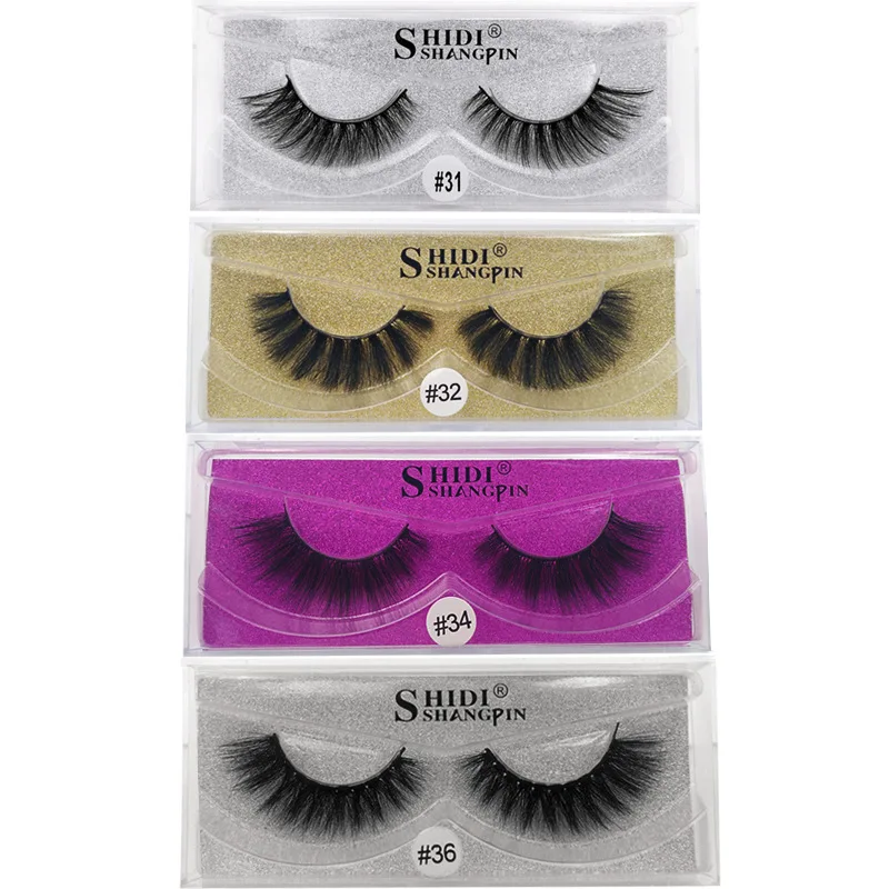 US $230.88 NewMink Eyelashes 3D Blemish False Eyelashes Handle Bleeding Collection 3D Dramatic Eyelashes 50 Pairs Flash Packing A00137XX