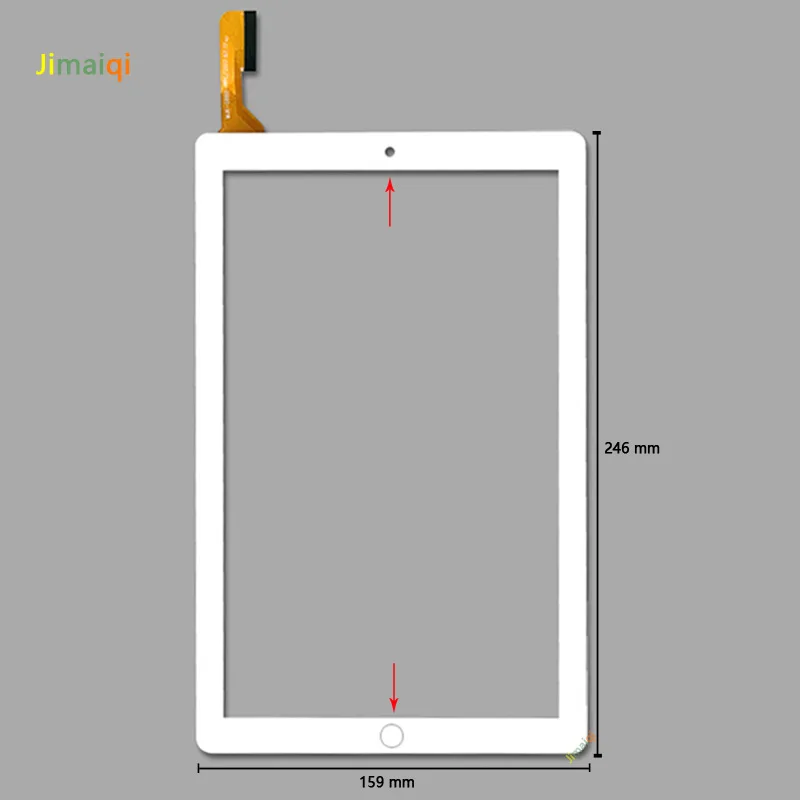 Для 10,1 ''дюймовый MJK-0860-FPC планшет внешний емкостный сенсорный экран дигитайзер панель сенсор Замена Phablet Multitouch