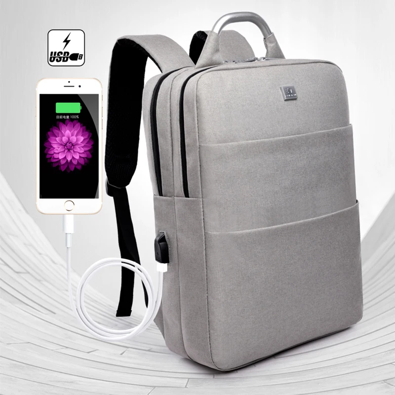 15,6 дюймовый Противоугонный рюкзак сумка для ноутбука с USB зарядкой сумка для ноутбука для Macbook Air Pro 11 12 13 15 retina hp Asus Dell
