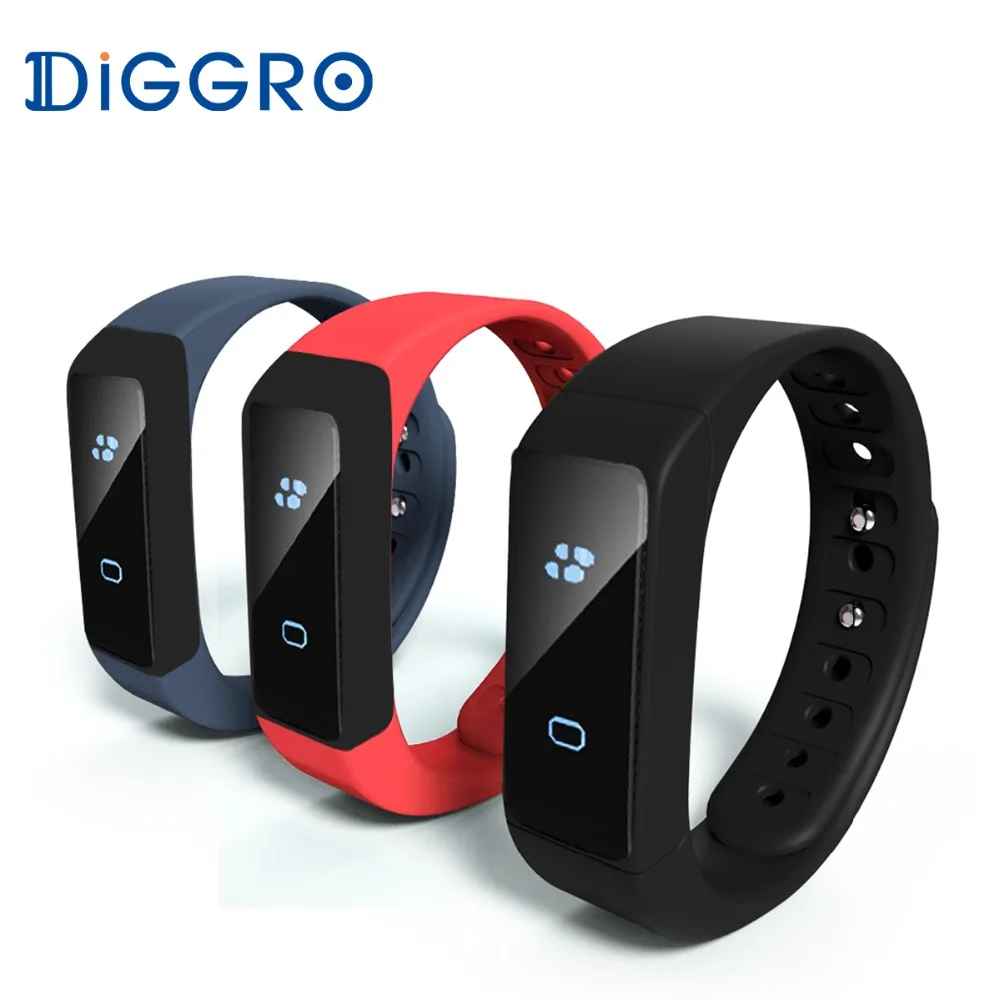 DIGGRO I5 Plus Smart Bracelet Bluetooth 4.0 Waterproof Touch Screen