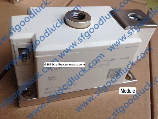 

SKET400/16E Thyristor Module 1600V 400A Case A36 mass:approx.940g