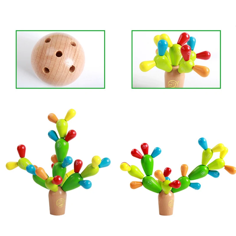 Educational Toy Wooden DIY Tree Toy Changing Classic Patchwork  Baby Children Intelligence Development Baby Toys for Children