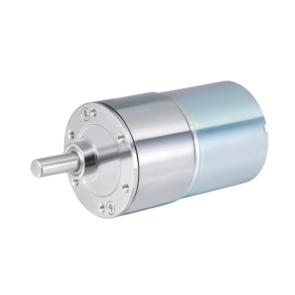 

UXCELL Newest 7.2W 0.6A DC12V 200RPM 300RPM High Torque Electric Reduction Gearbox Eccentric Output Shaft DC Gear Motor