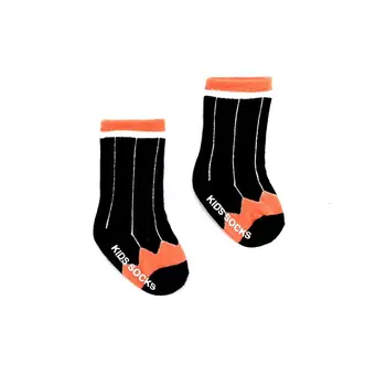 

1 Pair Kids Cute Soft Cotton Striped Baby Sock Toddler Girl Boy Pencil Pattern Knee Socks Unisex Tube Socks