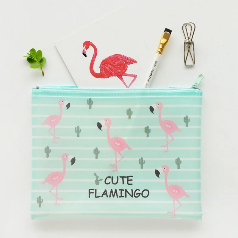 

Fresh Style Flat Pen Pencil Bag Case File Bag Folder Storage For Papers Stationery School Office Supply