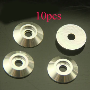 

10PCS M4 Screw Aluminum Gaskets Thickness 3mm Countersunk Screws Meson Small Metal Spacer Washer for RC Model DIY Spare Parts