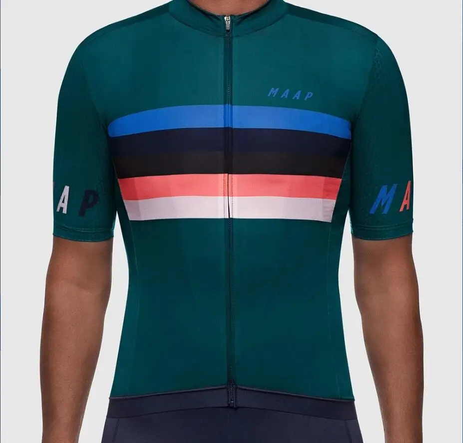 Лето Pro Team MAAP Мужская футболка с коротким рукавом для велоспорта Майо Ropa Ciclismo MTB дорожный велосипед Цикл Топы Одежда - Цвет: shirts 14