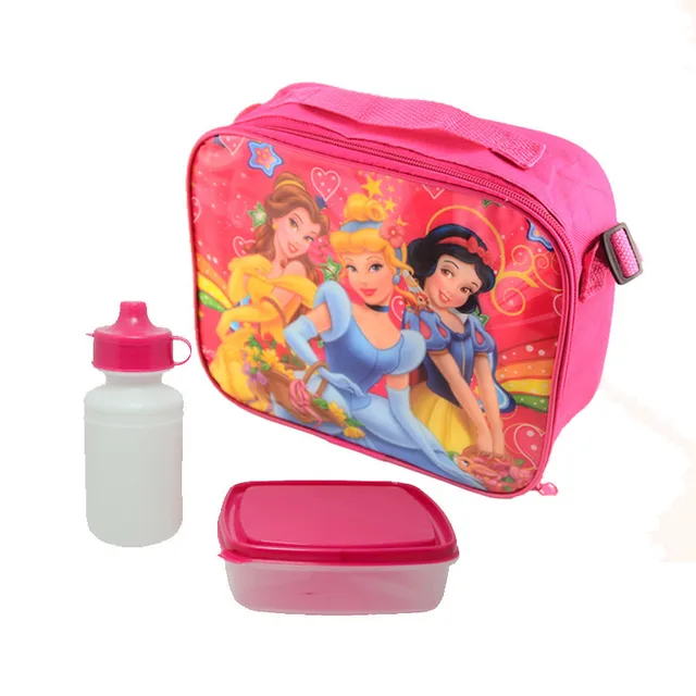 Princess Bags Cartoon Kids Lunch Bag Cooler Thermal Insulated Princess Bags Cartoon Kids Lunch Bag Cooler Thermal Insulated Box For Boys
