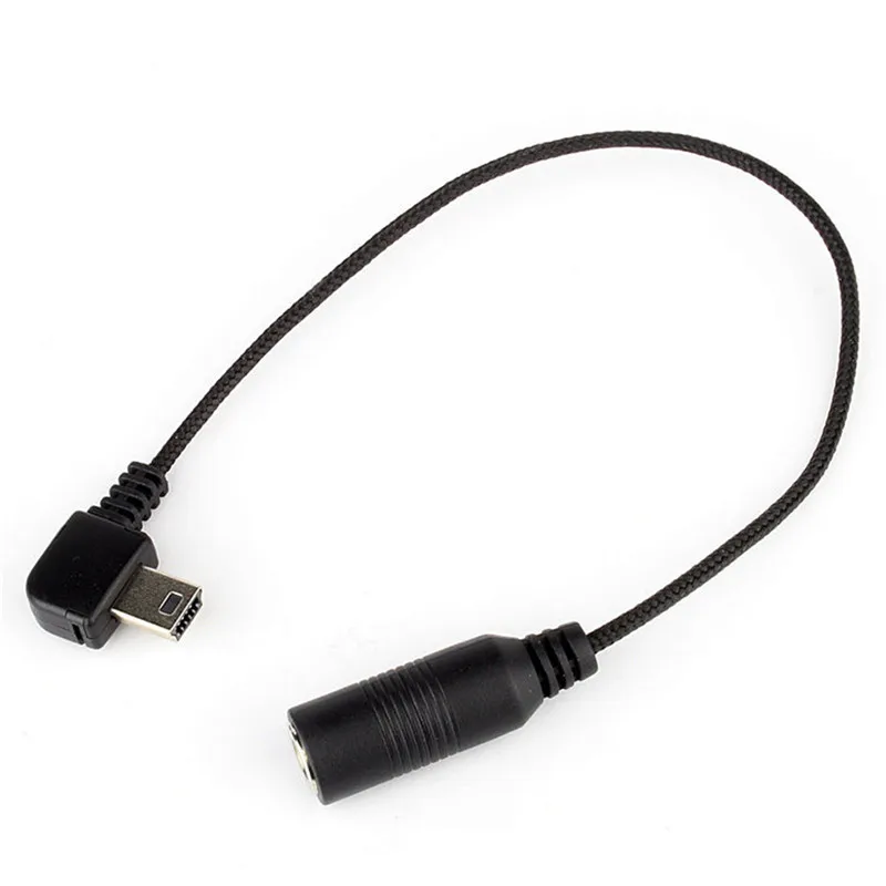 1 шт. цифровая камера Mini USB до 3,5 мм микрофон адаптер кабель передачи провода для GoPro Hero 3 3+ 4 микрофонный кабель адаптера