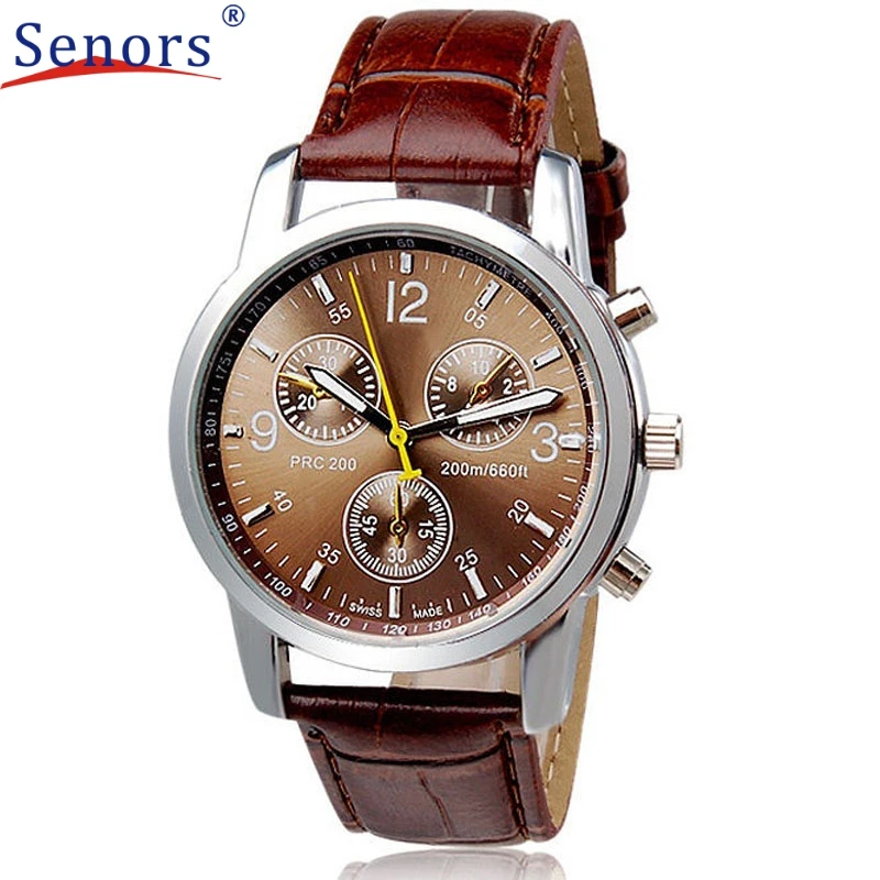 

Superior New Luxury Fashion Crocodile Faux Leather Mens Analog Watch Watches relogio masculino reloj hombre Nov 8