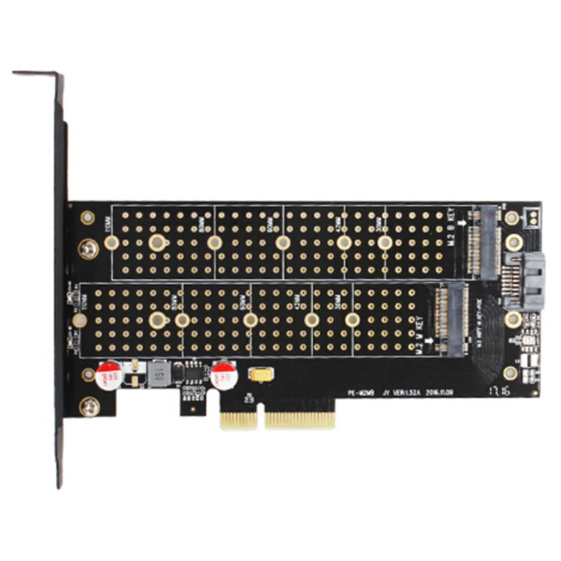 PCIE для M2 адаптер NVMe SSD M2 PCIE X1 Райзер PCI-E PCI Express м соединитель в форме ключа поддерживает 2230 2242 2260 2280 M.2 SSD полный Скорость