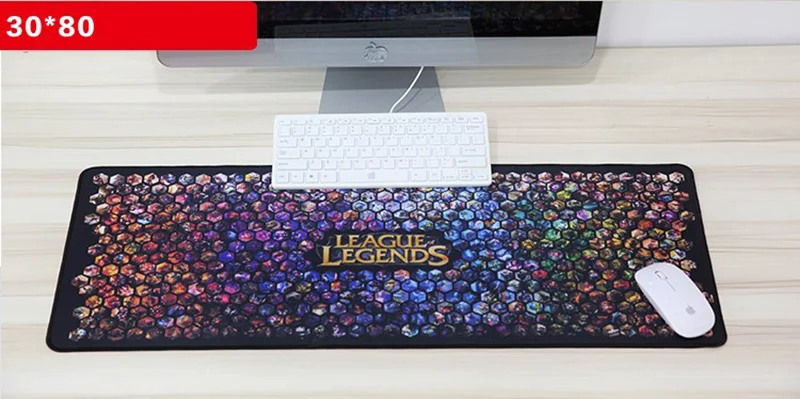 900X400mm thick Rubber gaming mouse pad anime Creative large size mausepad For Keyboard Mice PC Desk Non slip Mat