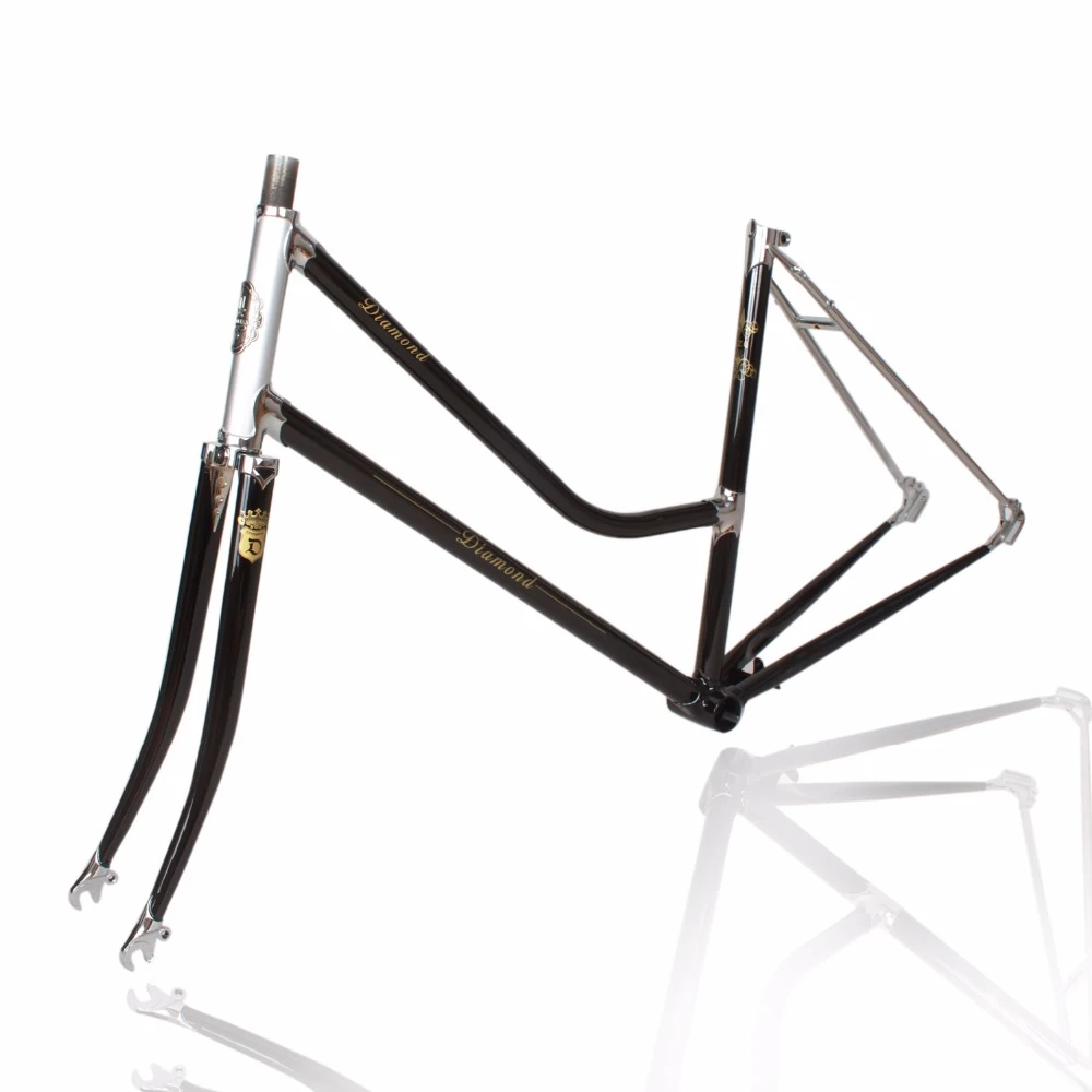 William Retro Frame Chroom molybdeen Staal 4130 Frame Racefiets Stadsfiets  Frame Reynolds 531 Frame Vork|frame fork|frame roadchrome molybdenum -  AliExpress