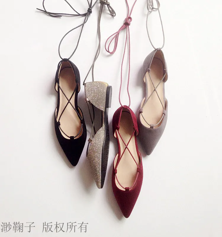 Женская обувь на плоской подошве, большие размеры 34-43 Женская обувь с перекрестной шнуровкой Эспадрильи из замши, на плоской подошве, с ремешком на щиколотке, эспадрильи серебристого цвета