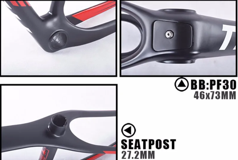 Excellent 2017 Tideace T800 carbon mtb frame 27.5er/29er mtb carbon frame 29 carbon mountain bike frame 142*12 or 135*9mm bicycle fram 9 Excellent 2017 Tideace T800 carbon mtb frame 27.5er/29er mtb carbon frame 29 carbon mountain bike frame 142*12 or 135*9mm bicycle fram 9
