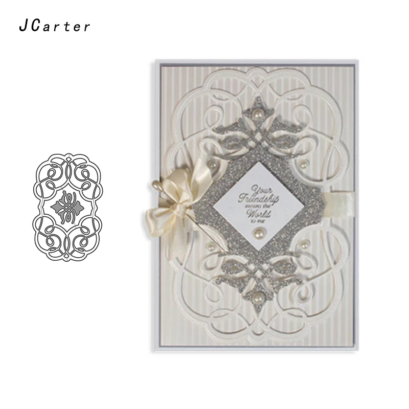 

JCarter Sacred Background Cover Metal Cutting Dies Stencils Scrapbooking Embossing Folder Paper Card Maker Handmade Album Crafts