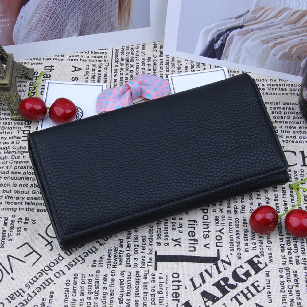 

Aelicy leather women's wallet bag vintage female wallet purse fashion card holder phone pocket long women wallet carteira