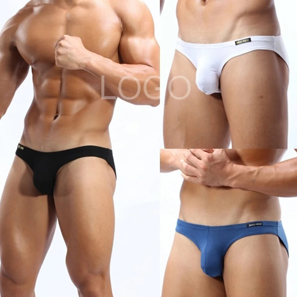 Men's underwear cotton sexy front convex men's briefs comfortable breathable elastic bag hip quality cotton underwear Men's underwear cotton sexy front convex men's briefs comfortable breathable elastic bag hip quality cotton underwear