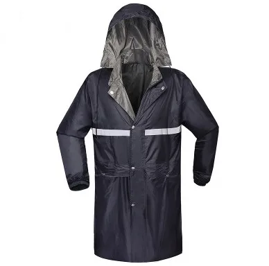 Adult Men Outdoor Raincoat Thicker Slicker Heavy Rain Gear Rainsuit High Quality Rain Cape 