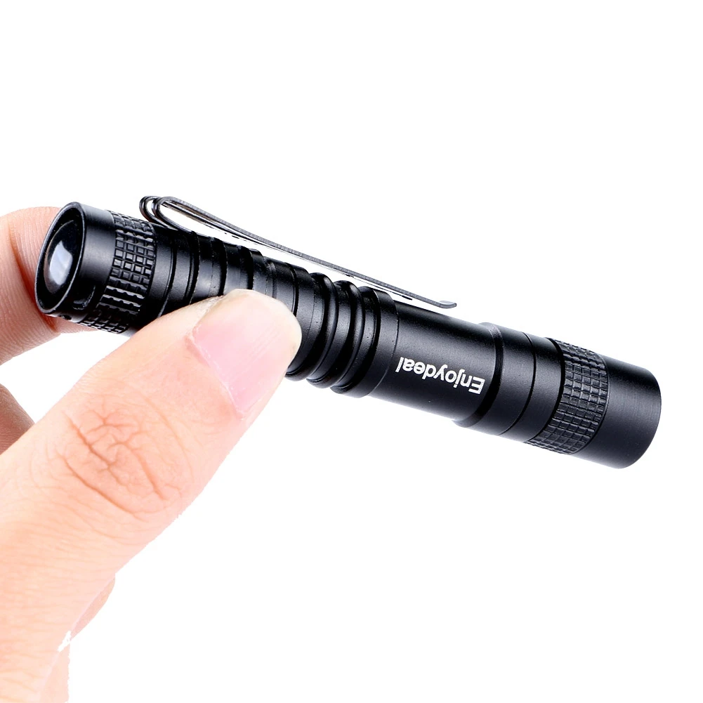 1000 Lumens Lamp CREE XPE-R3 LED Clip Mini Penlight Flashlight Torch AAA Camping Portable Pocket Lantern hot