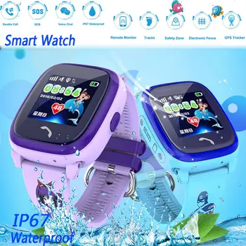 

Smart Watch GPS GSM Locator Tracker SOS Call Anti-lost For Kids Children Gift