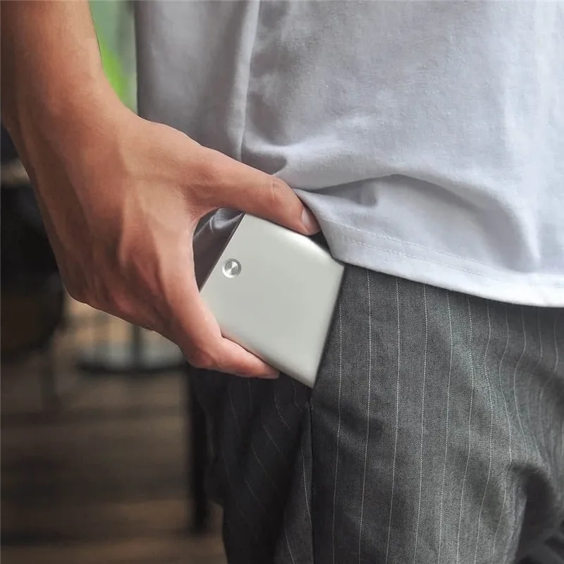 Новый Xiaomi Youpin MIIIW держатель для карт из нержавеющей стали серебристый