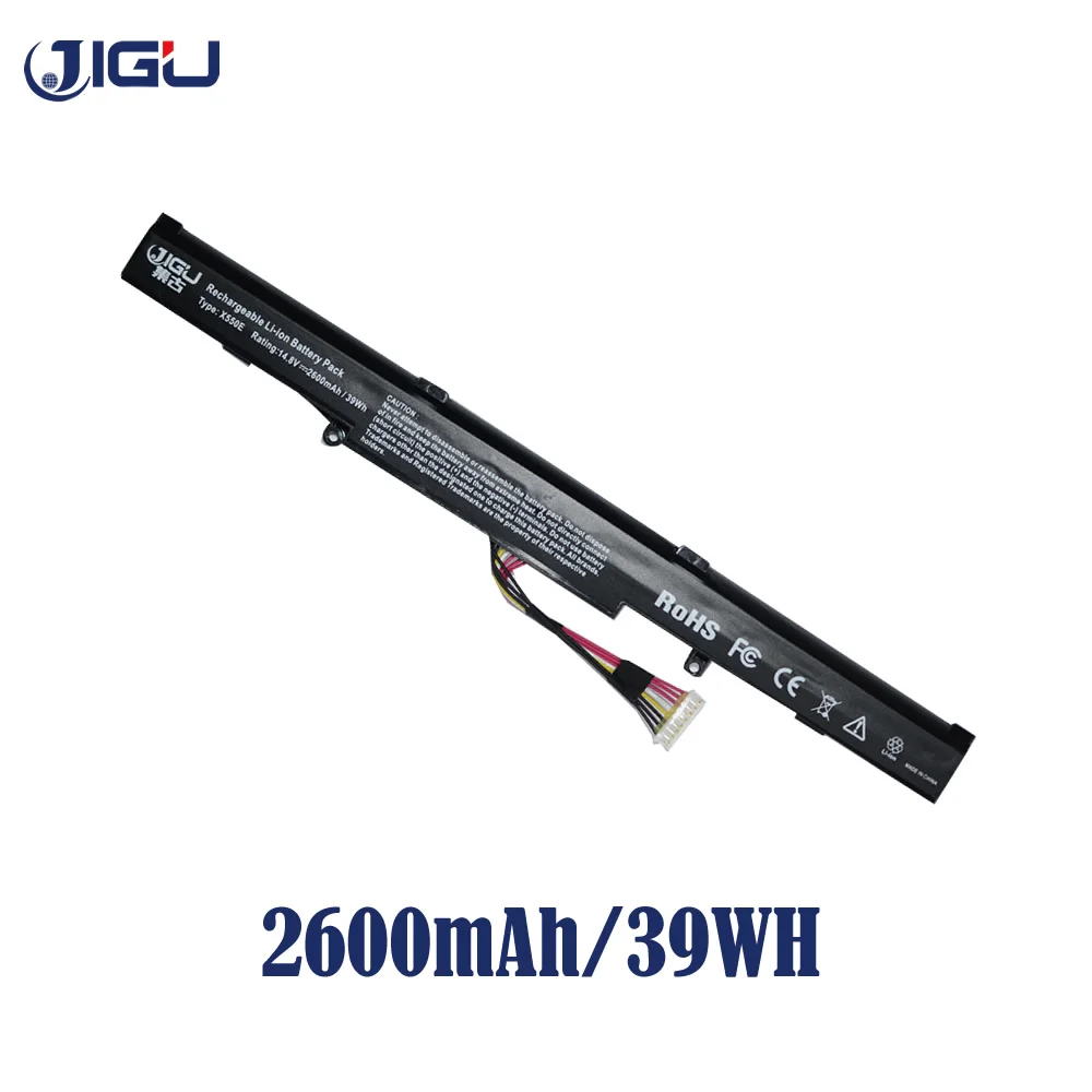 JIGU ноутбука Батарея A41-X550E F450E R752MA K550E X751MA X751MD X751MJ для ASUS