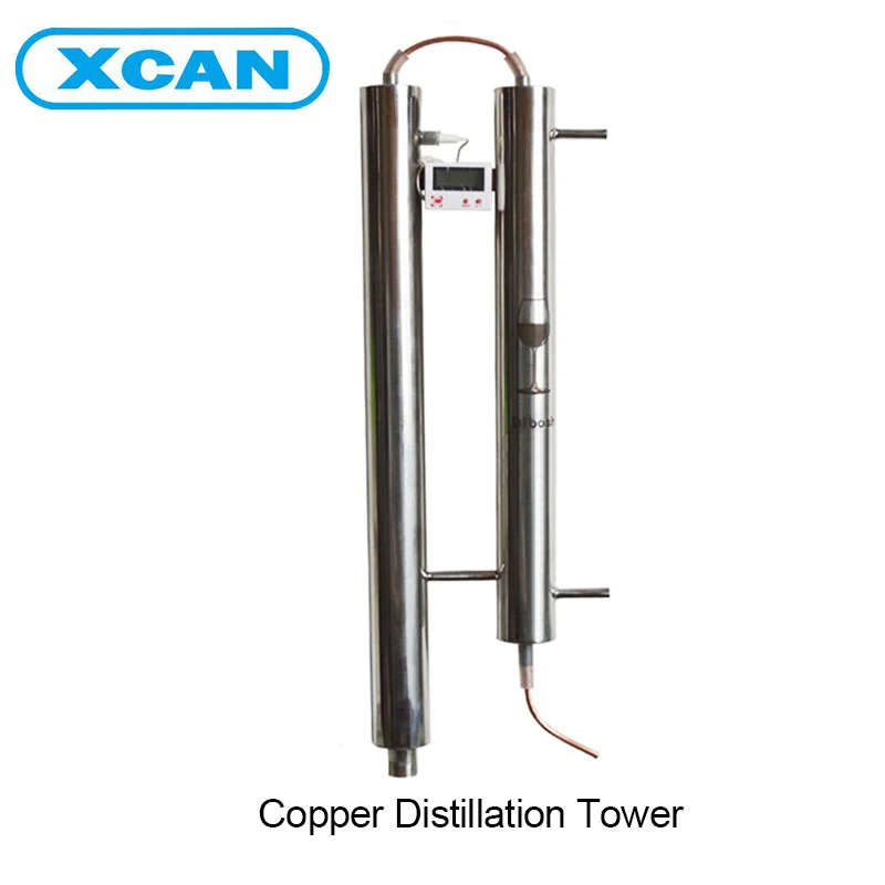 Home Distil tube Full Kit Distilling Column 304 Stainless Steel ALCOHOL Moonshine Hooch Vodka Whisky Brandy